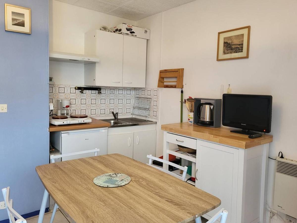 Studio Avec Terrasse, Parking Prive Et Acces Direct A La Plage - Fr-1-465-86 แมร์วิลล์-ฟรองซีวิลล์-พลาจ ภายนอก รูปภาพ